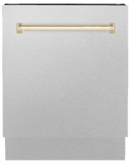 Fingerprint Resistant Stainless Steel & Polished Gold